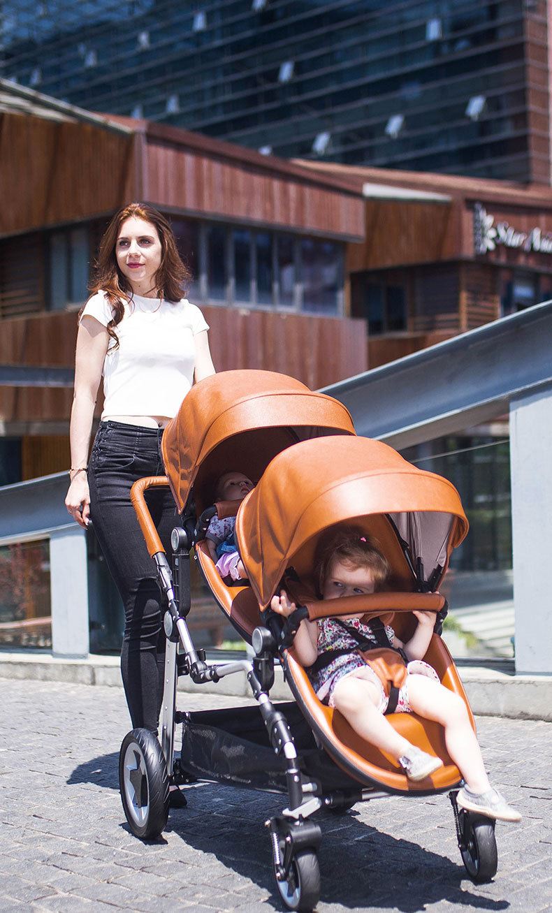 twin stroller