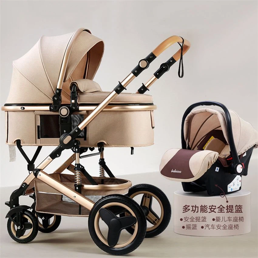 3 in 1 Foldable Baby Stroller